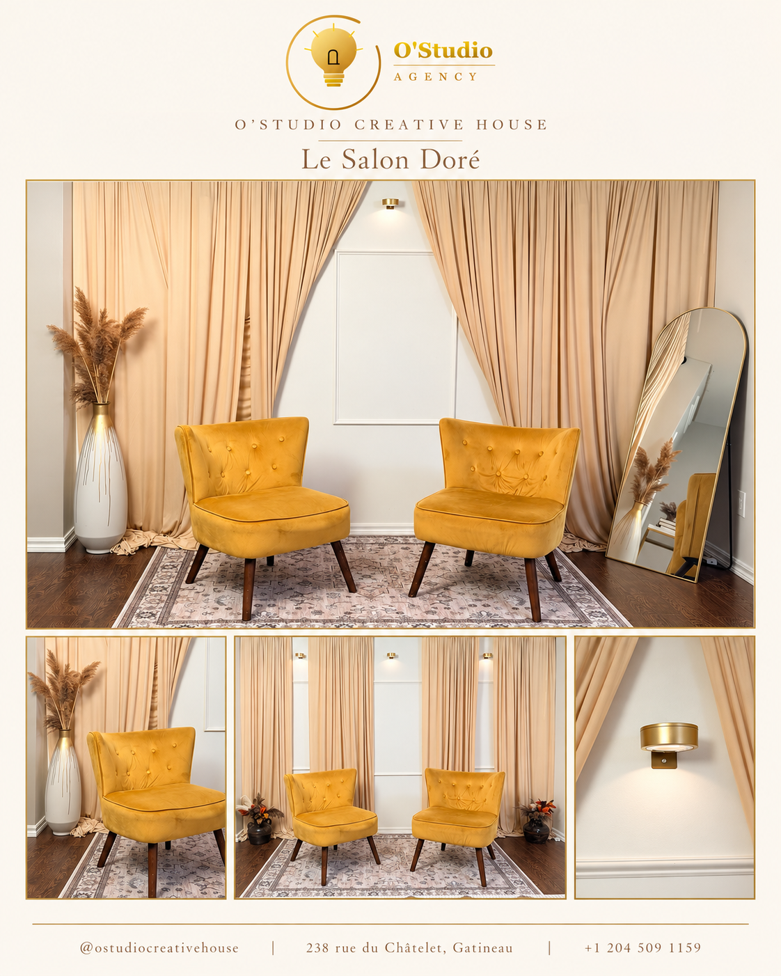 Creative spaces & d&eacute;cors